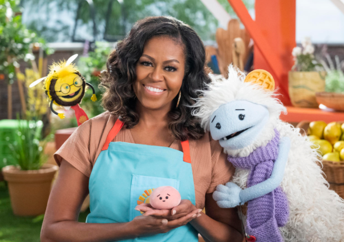  A ex-primeira-dama dos Estados Unidos, Michelle Obama, comandará o novo programa infantil da Netflix. A série pretende incentivar crianças a adotarem uma alimentação mais saudável