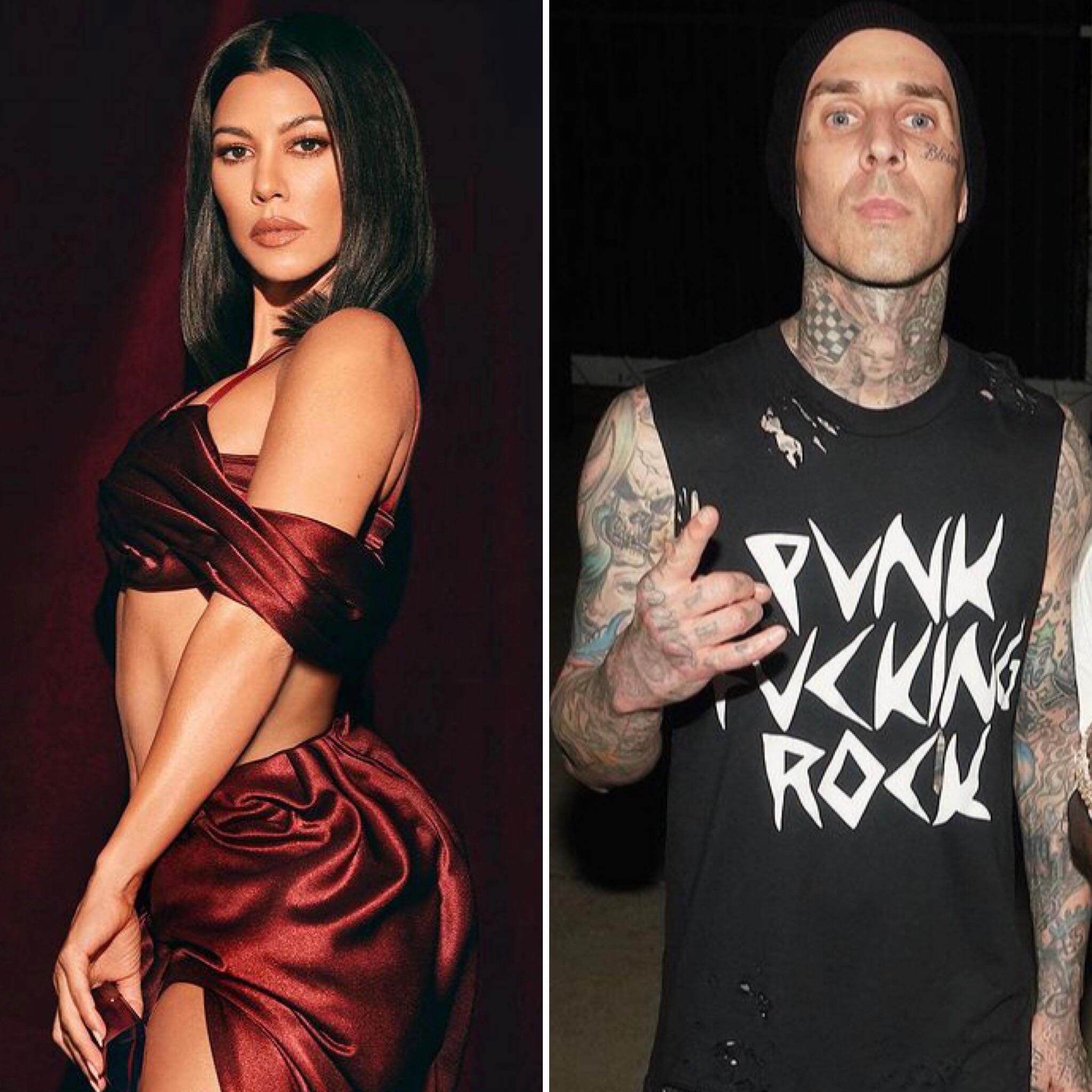 Kourtney Kardashian oficializa namoro com Travis Barker, do Blink-182