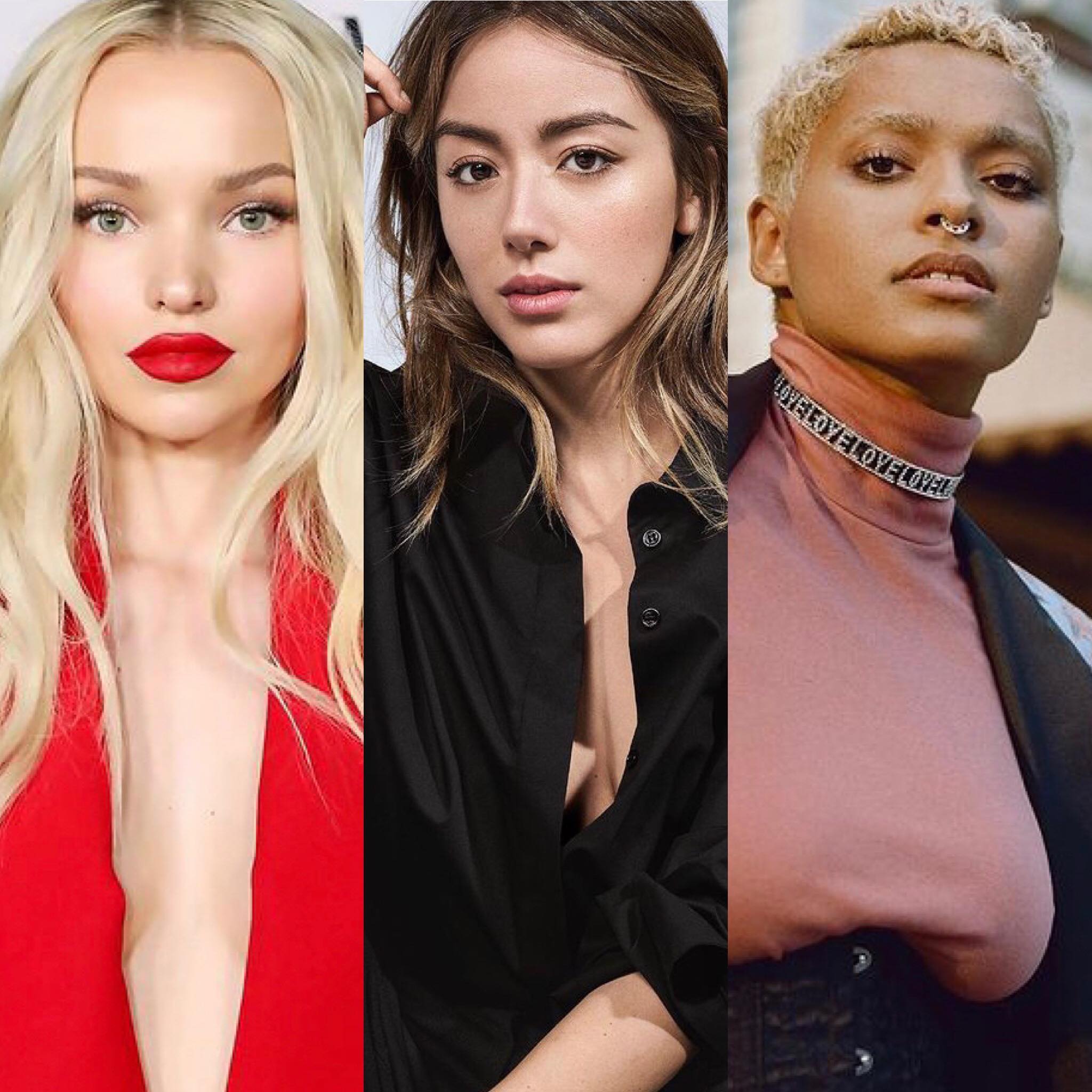 'As Meninas Superpoderosas' serão vividas por Dove Cameron, Chloe Bennet e Yana Perrault