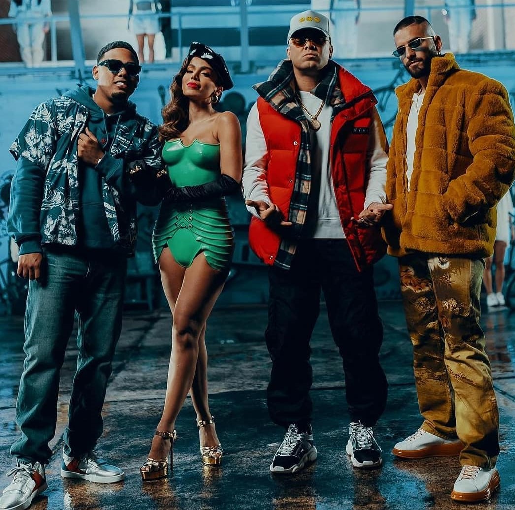 Anitta estrela clipe do remix de 'Mi Niña', com Wisin, Myke Towers e Maluma