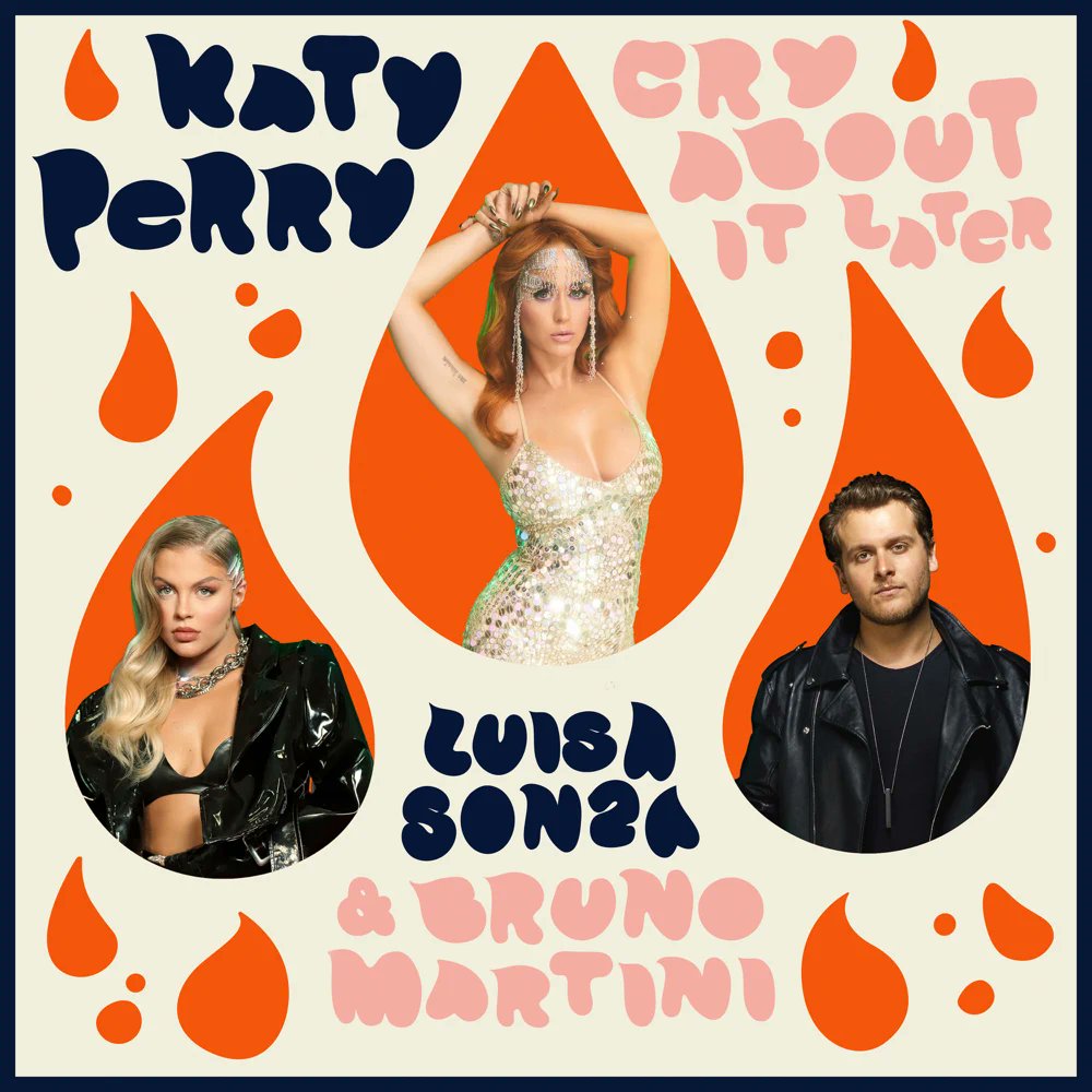 Katy Perry, Luísa Sonza e Bruno Martini se unem em remix de 'Cry About It Later'