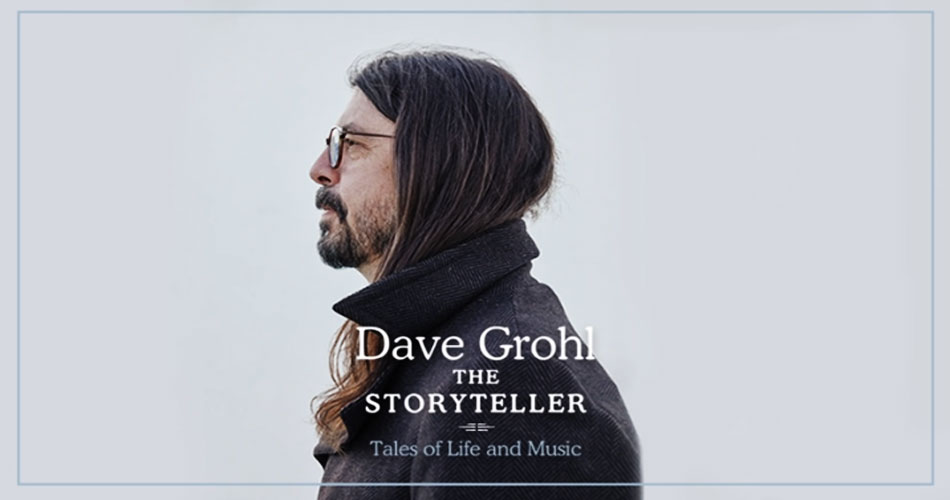 Dave Grohl, vocalista do Foo Fighters, anuncia o lançamento do livro de memórias