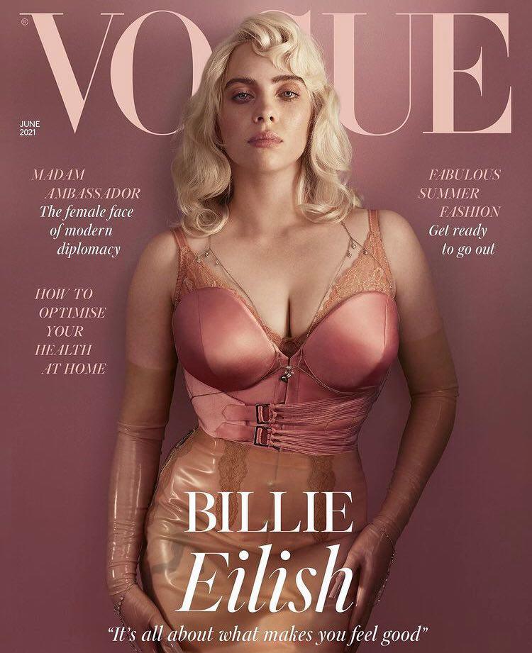 Billie Eilish para a Vogue Britânica