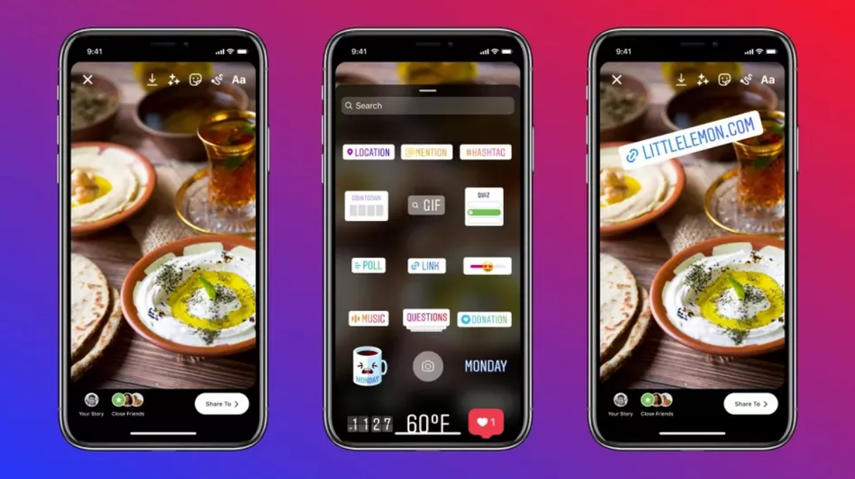 Instagram começa liberar link nos stories para todos usuários