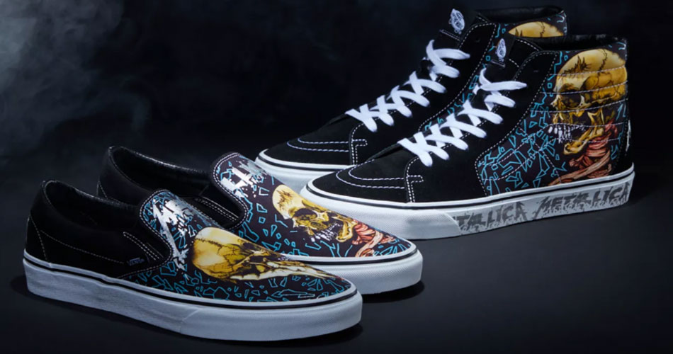 Metallica lança coleção em parceria com a Vans