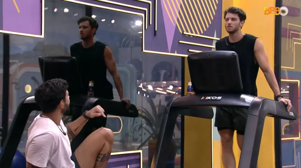 Rodrigo e Lucas planejam em quem vão votar e afirmam que Brunna é uma opção
