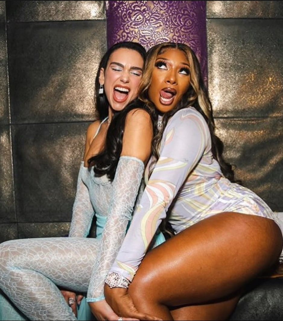 Megan Thee Stallion anuncia parceria com Dua Lipa