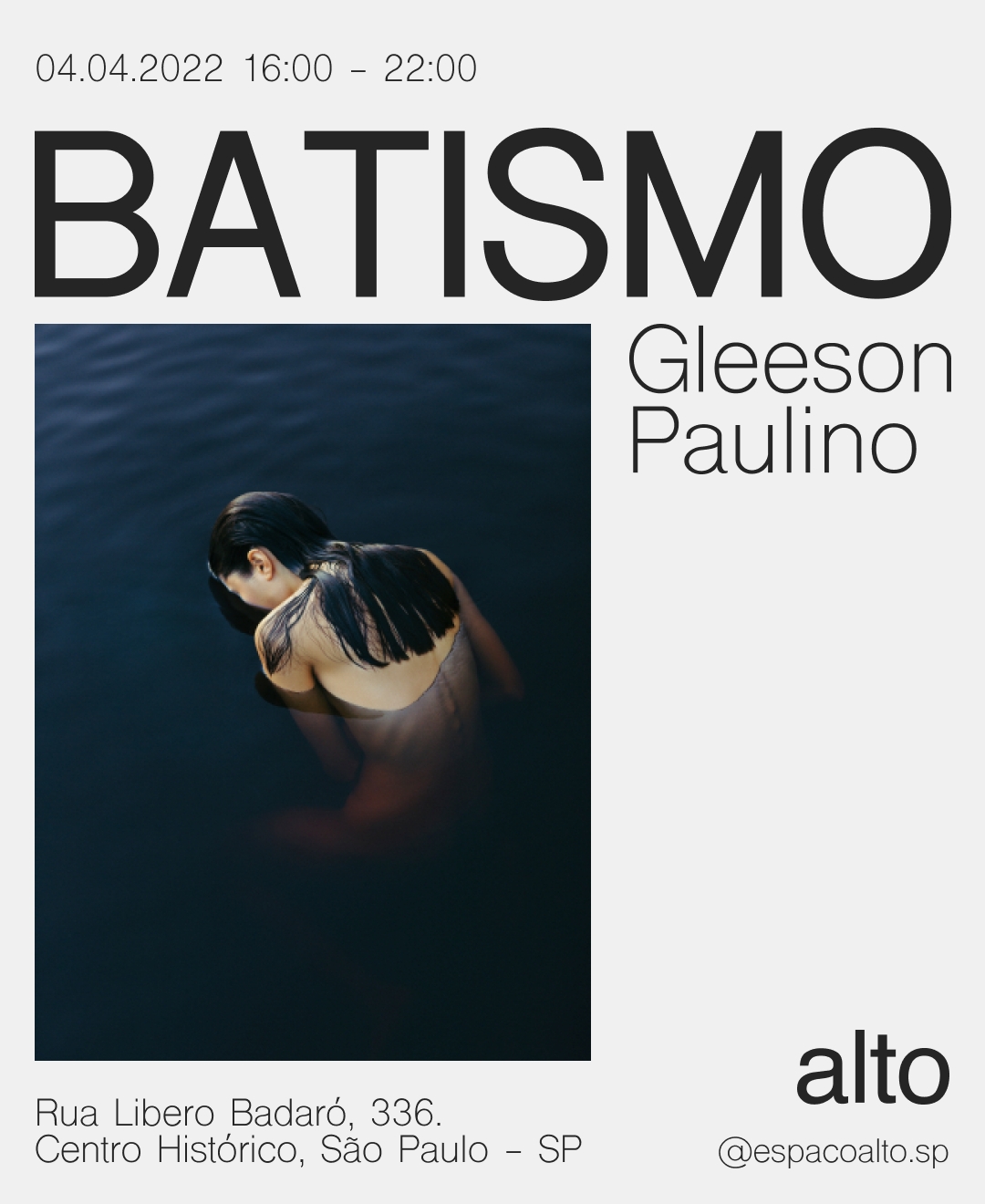 Gleeson Paulino inaugura exposição em prédio usado por Anita Malfatti