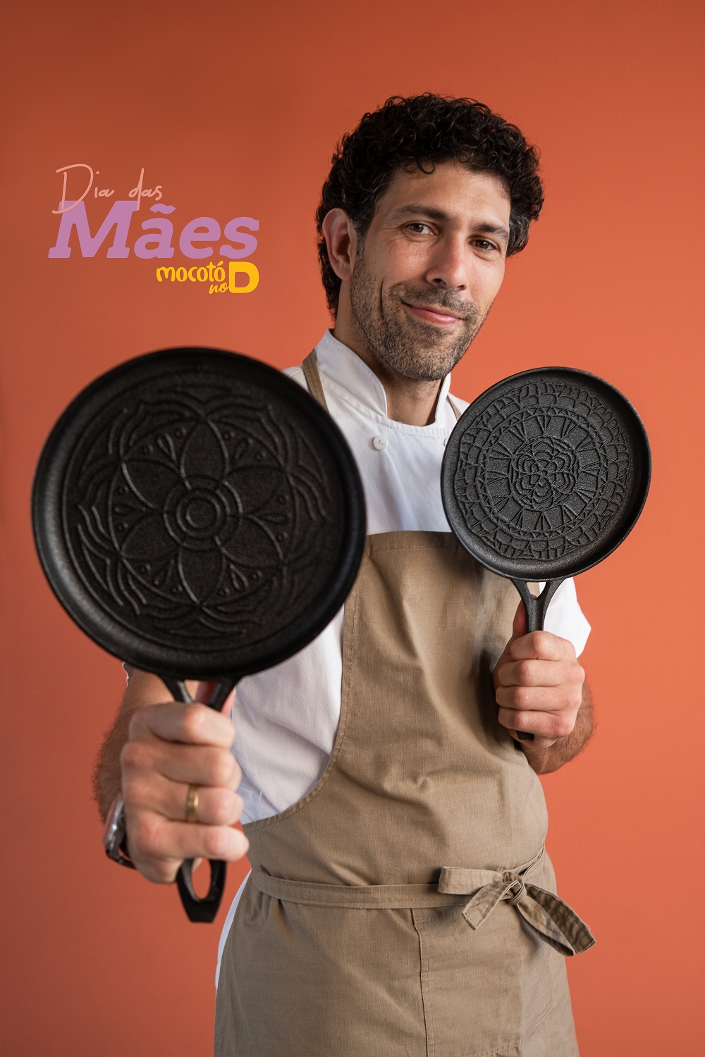 Chef Rodrigo Oliveira assina campanha para 'Mães' do Shopping D