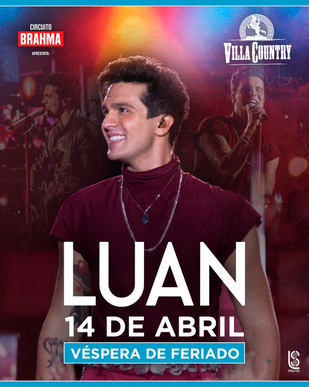 Luan Santana lança turnê "Luan City" no Villa Country