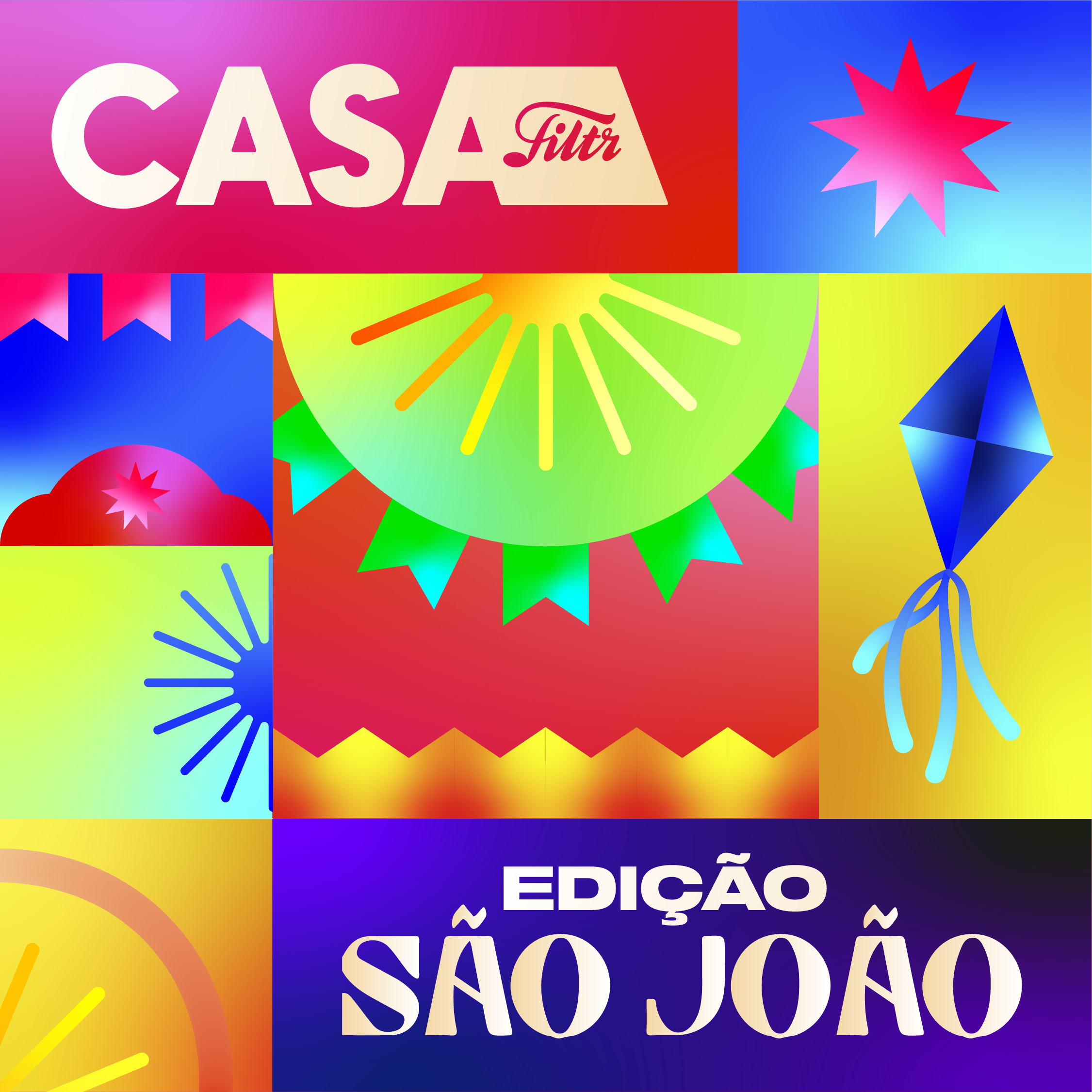 Casa Filtr lança o EP “São João" com Turma do Pagode, Zé Vaqueiro, Paula Fernandes e mais