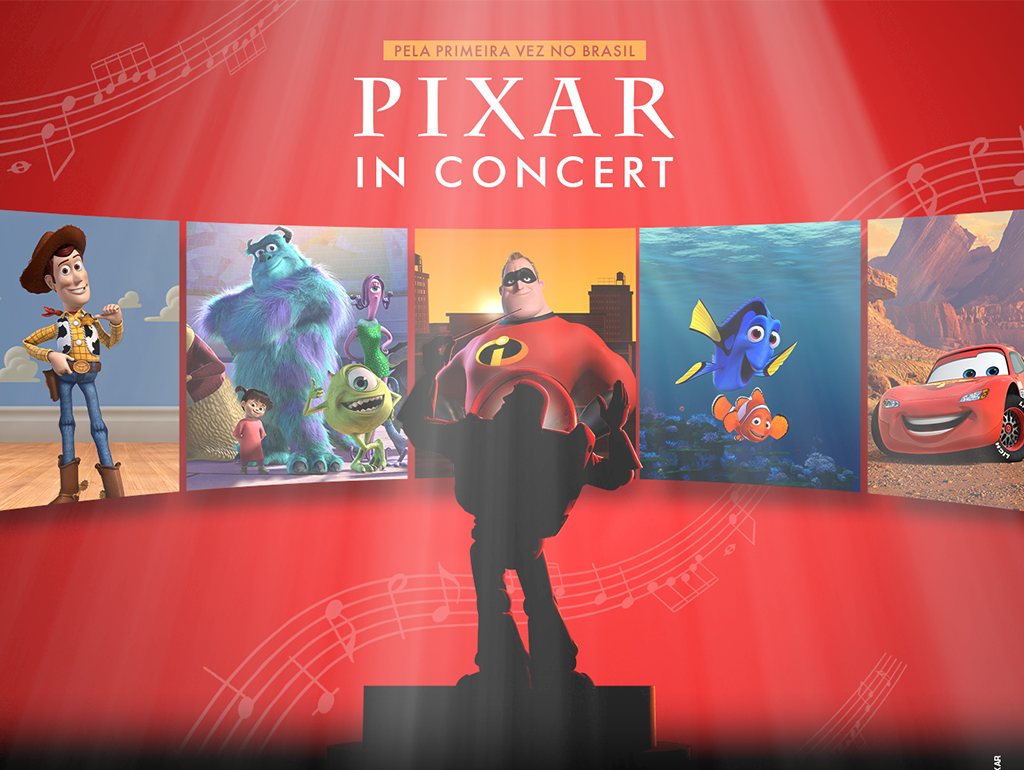 Circuito Cultural Bradesco Seguros apresenta “Pixar in Concert”