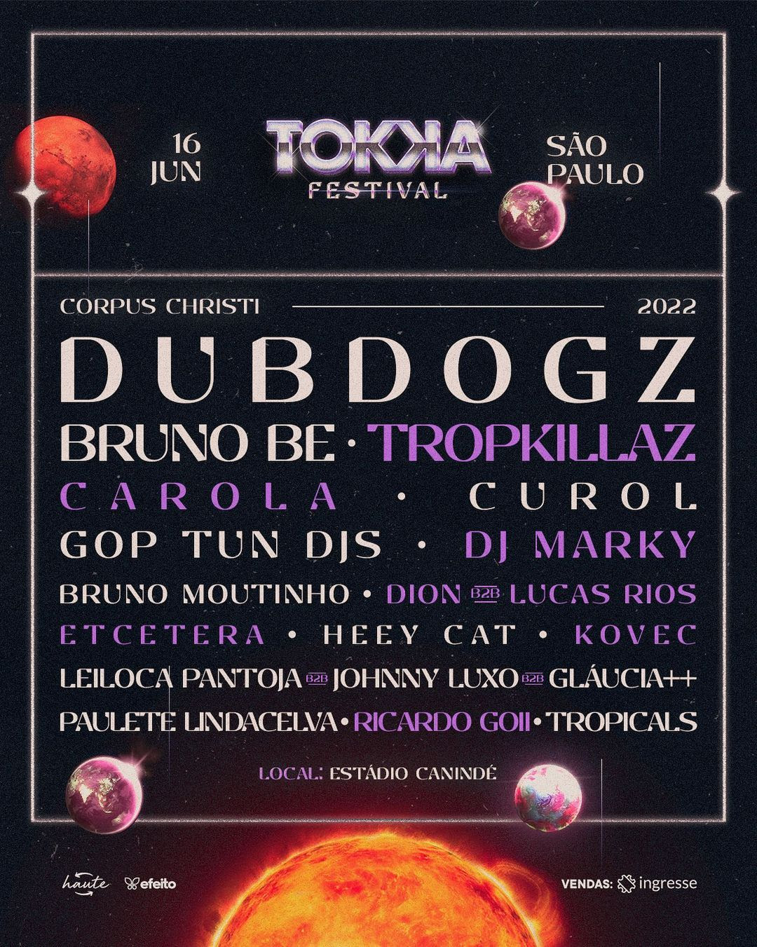 TOKKA Festival anuncia programação com Tropkillaz, Carola, Gop Tun DJ’s e mais