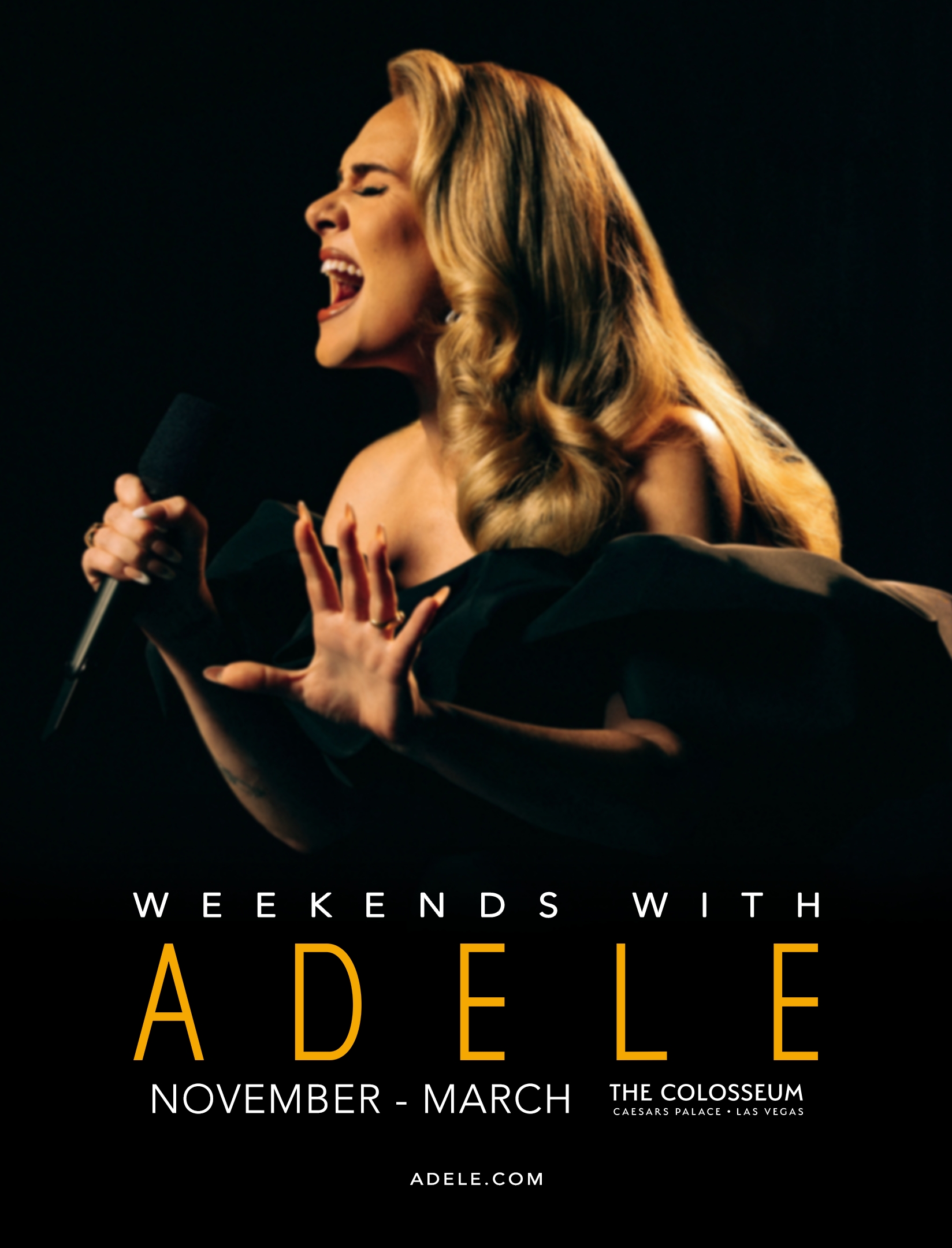 "Weekends With Adele": residência em Las Vegas da cantora estreia em 18 de novembro