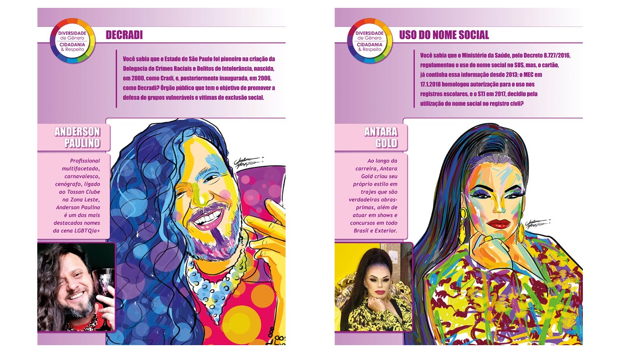 Exposição Diversidade de Gênero - Cidadania & Respeito chega ao Raposo Shopping