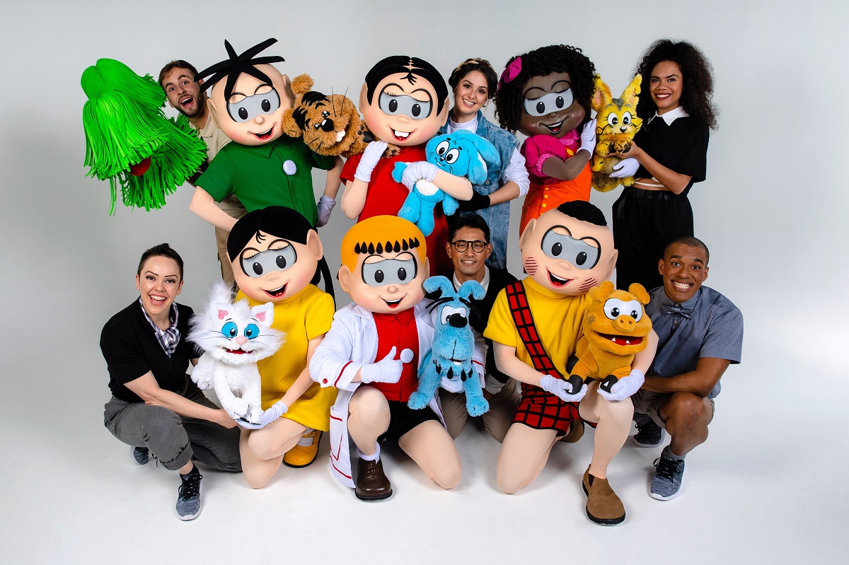 Musical "A Liga dos Pets", da Turma da Mônica, estreia no Teatro Frei Caneca