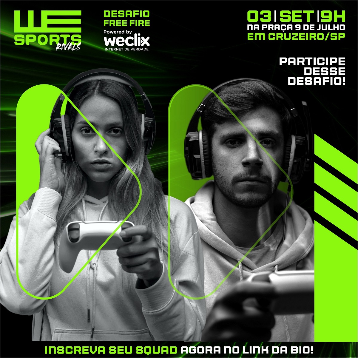 Campeonato gamer leva entretenimento para Cruzeiro (SP)