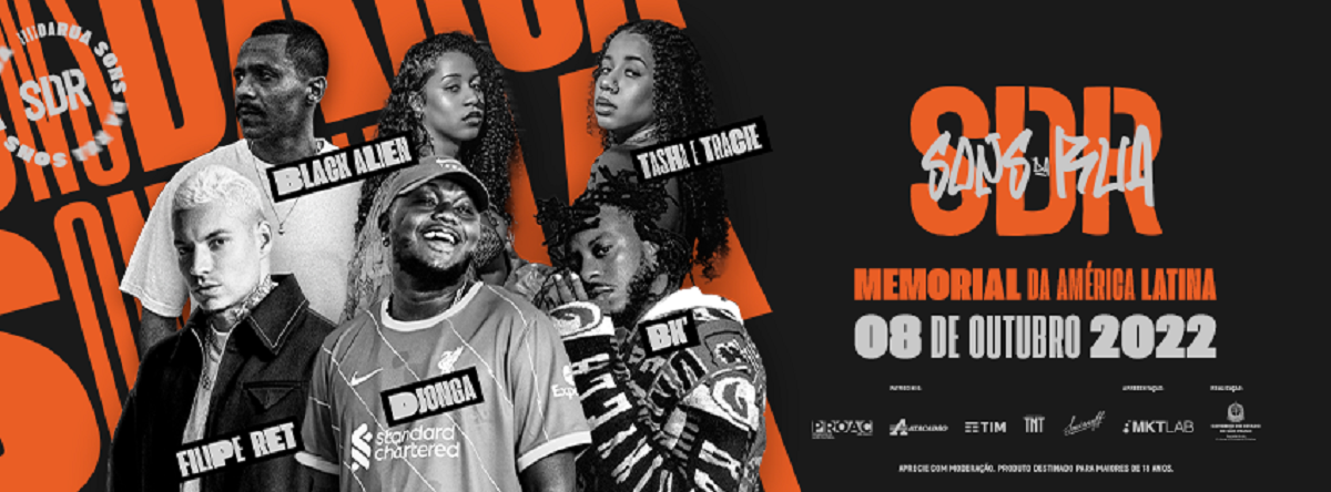 Sons da Rua confirma Tasha e Tracie, Black Alien, Djonga, Filipe Ret e BK’