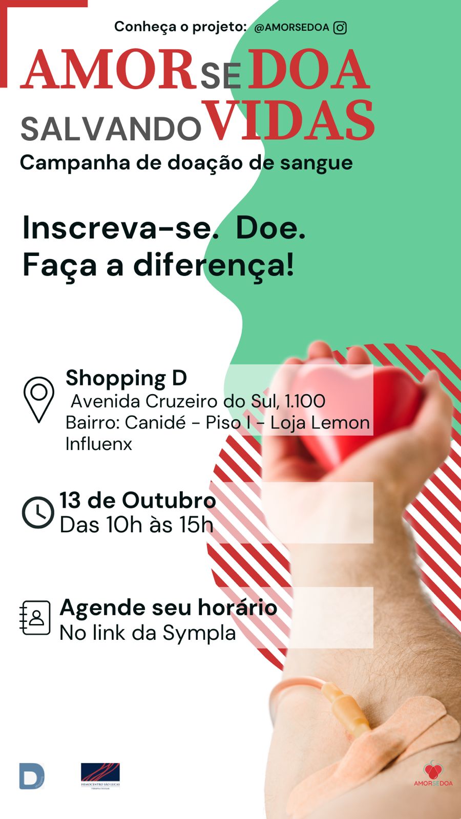 Zona Norte recebe mutirão de doação de sangue