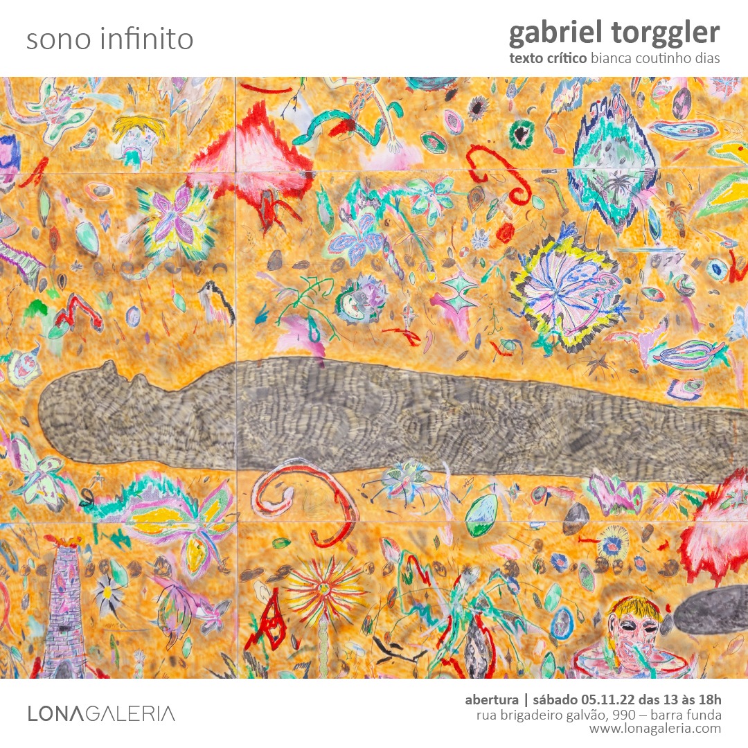 Gabriel Torggler inaugura exposição “Sono Infinito” na Lona Galeria
