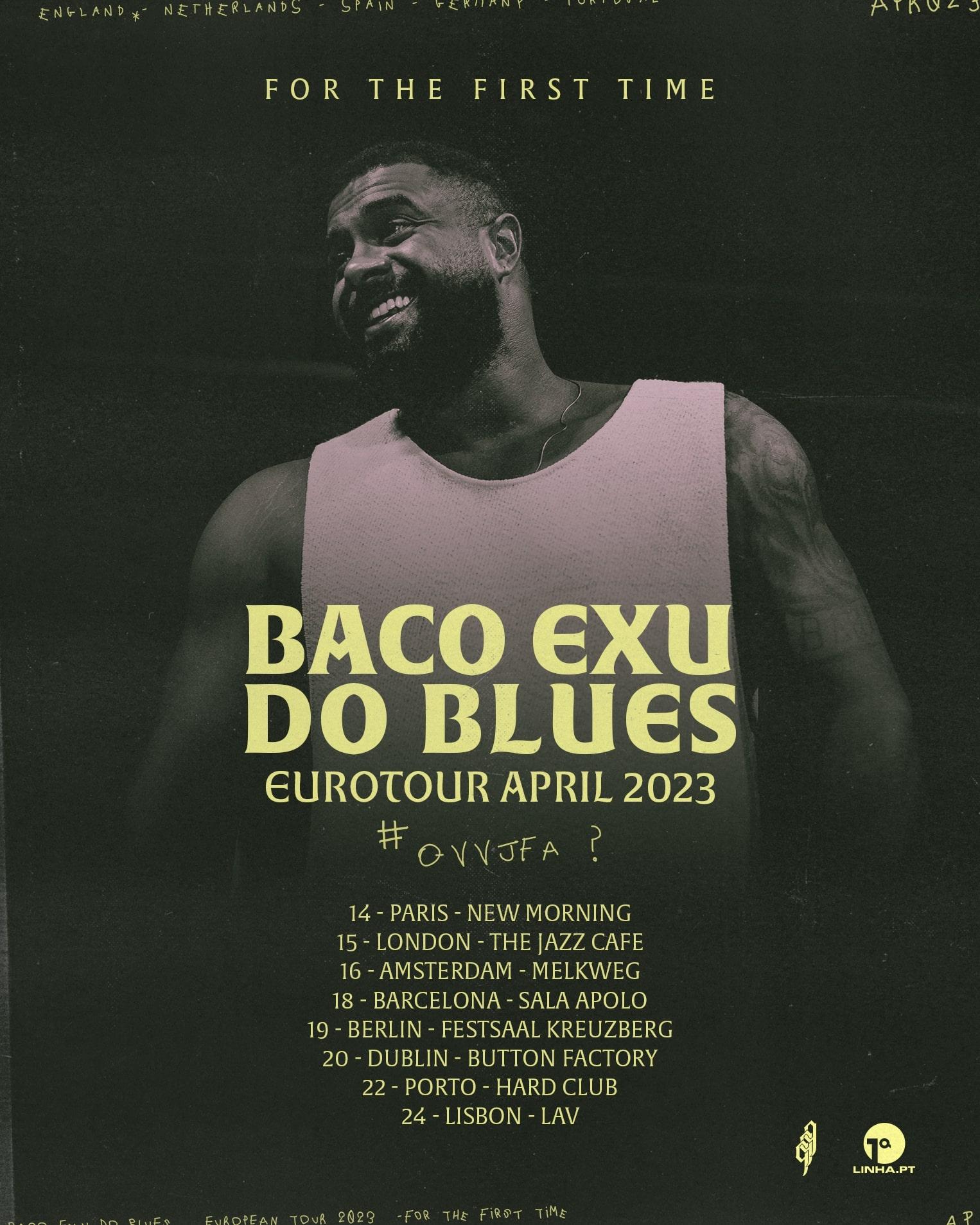 Baco Exu do Blues anuncia turnê na Europa