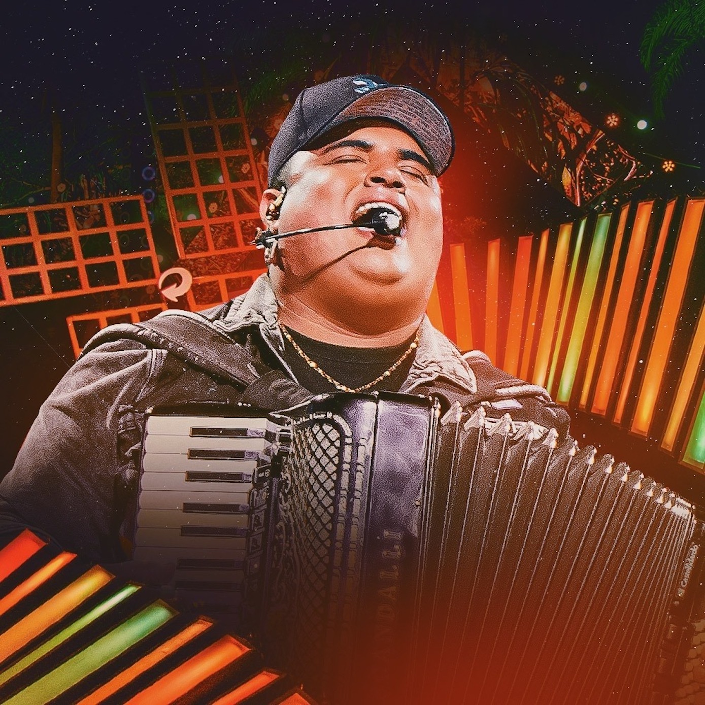 Tarcísio do Acordeon grava DVD no Vale do Anhangabaú