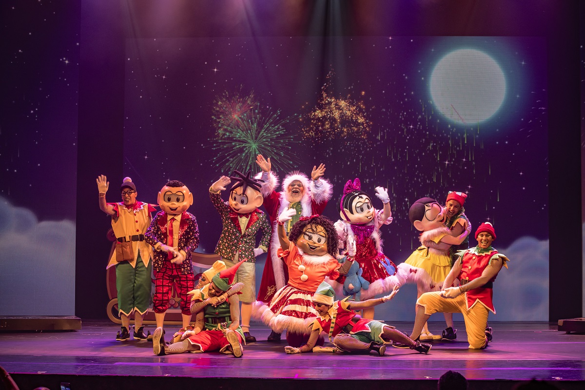 Espetáculo "Turma da Mônica em A Árvore de Natal" volta para curta temporada