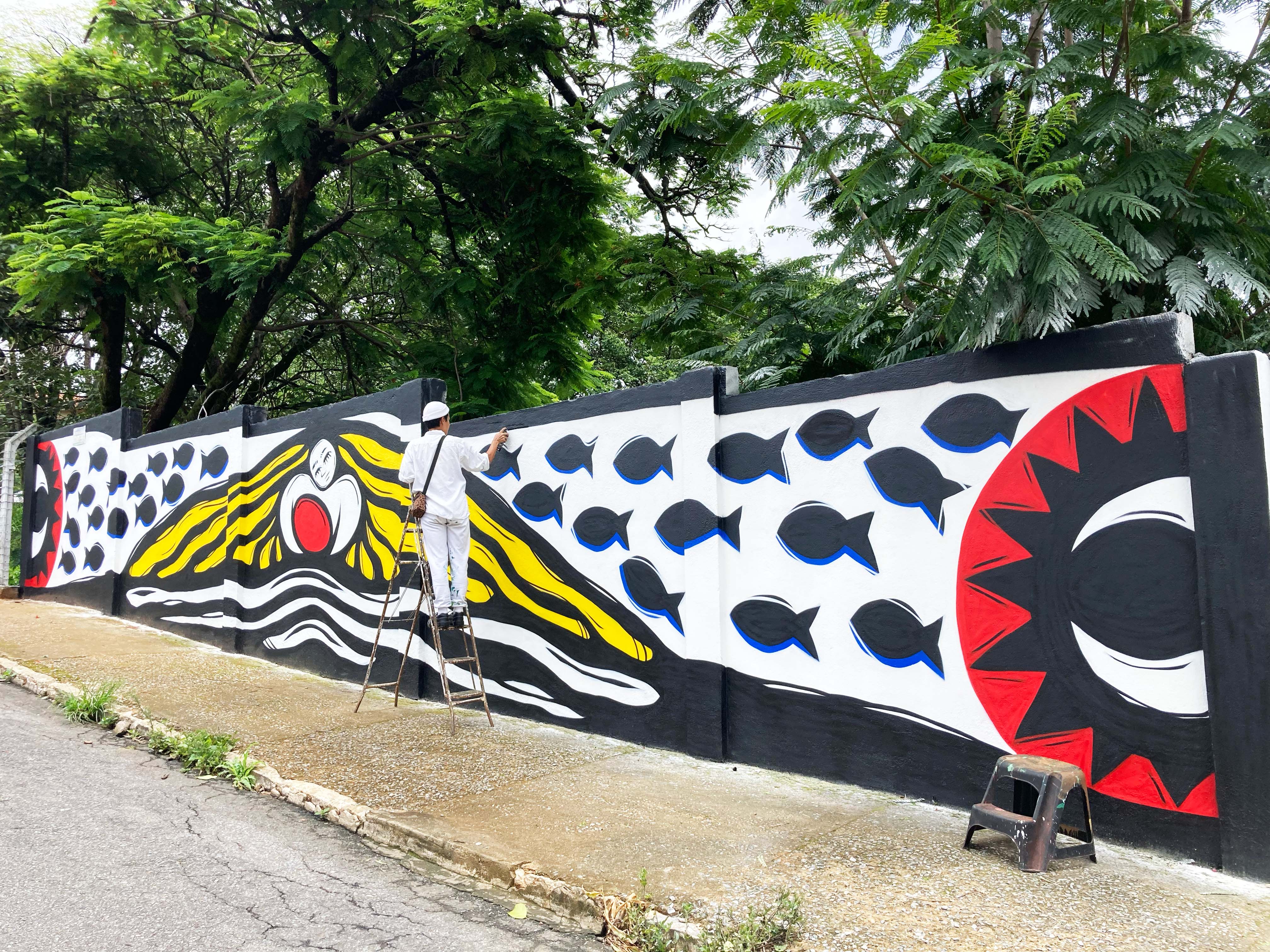 Última edição do ano da Fábrica de Graffiti retrata o empoderamento feminino