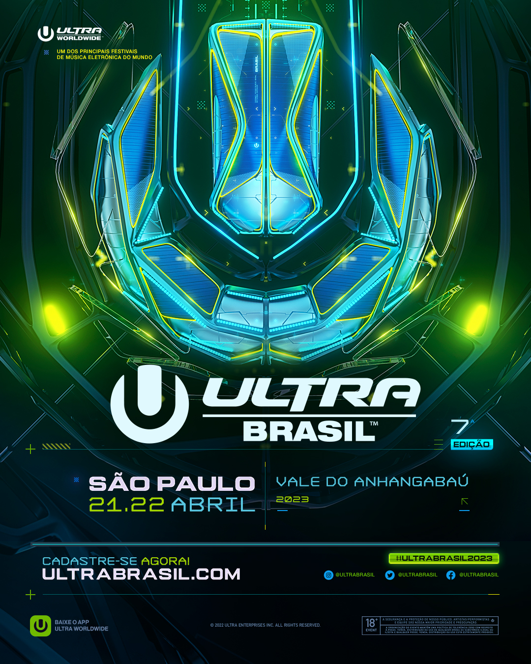 Ultra Brasil anuncia edição em São Paulo para 2023