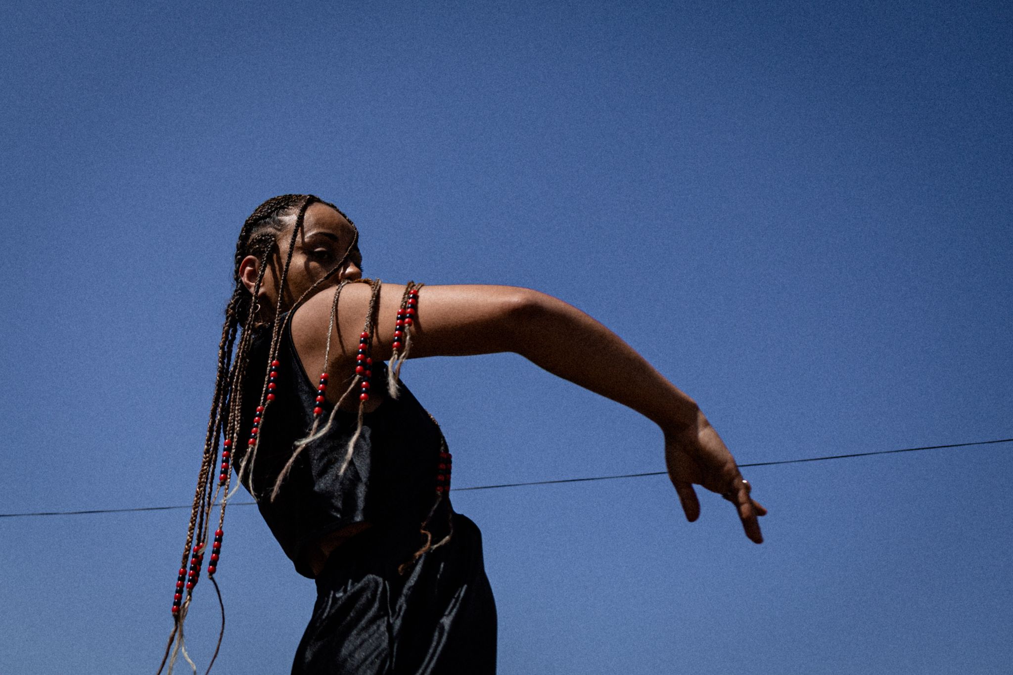 A rapper Joy Sales faz show no Festival Neguinha Sim!