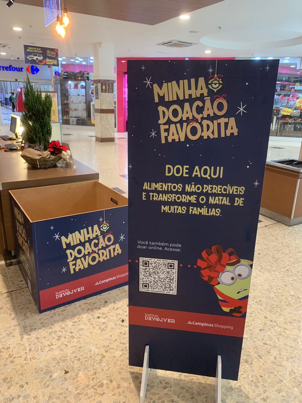 Natal do Bem movimenta solidariedade no Campinas Shopping