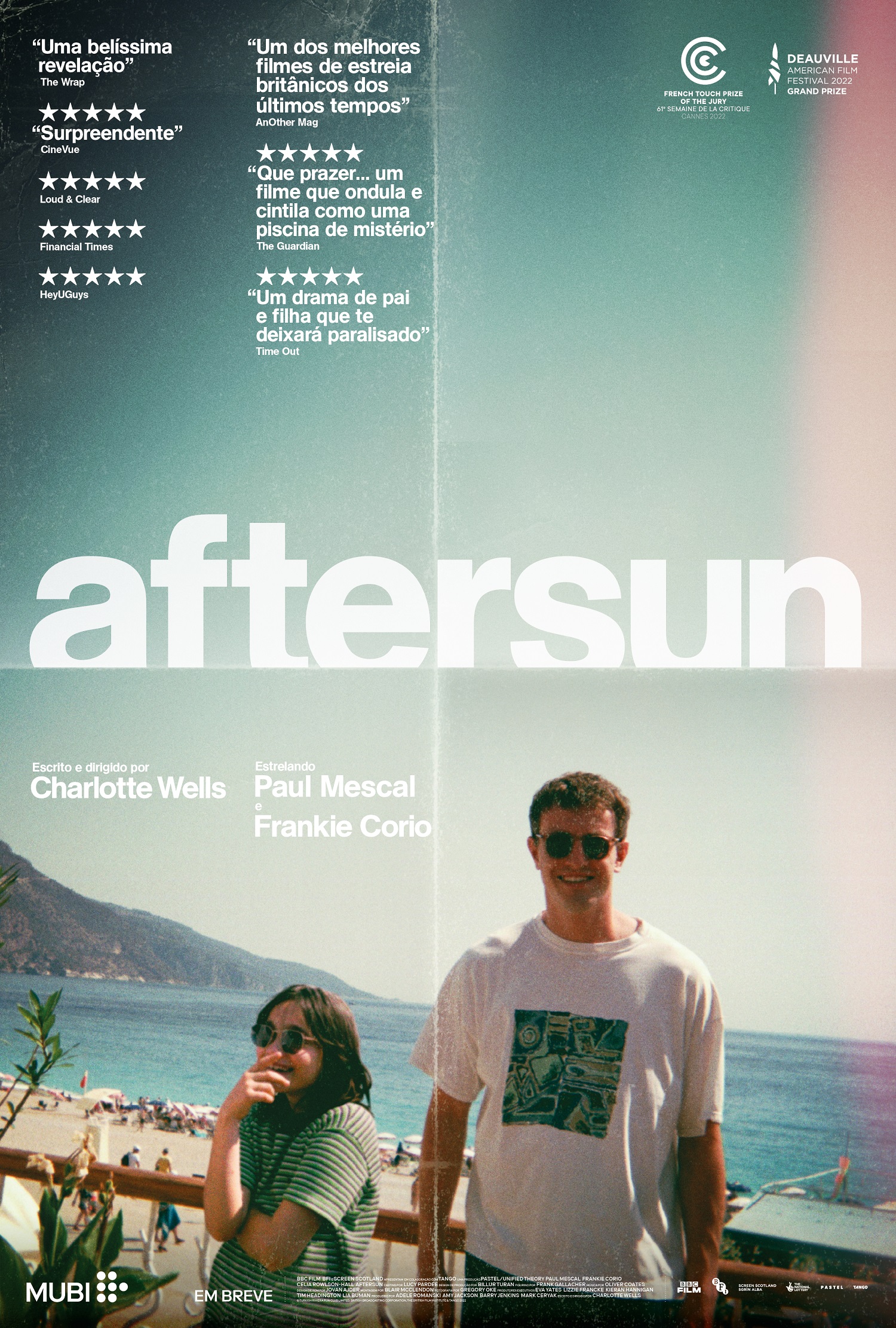 MUBI estreia AFTERSUN nesta sexta, dia 6