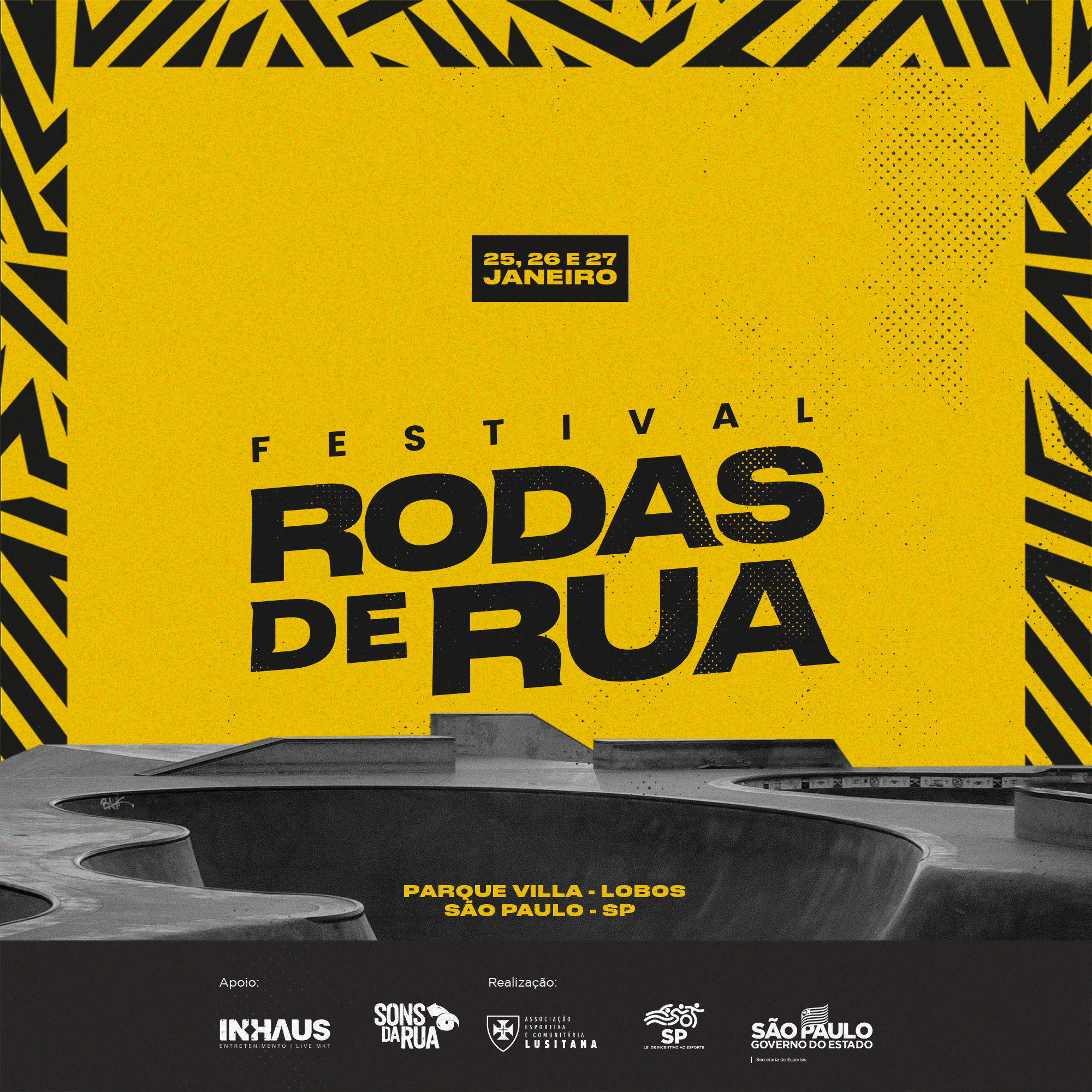 Rodas de Rua leva oficinas para skatistas e patinadores ao Parque Villa-Lobos