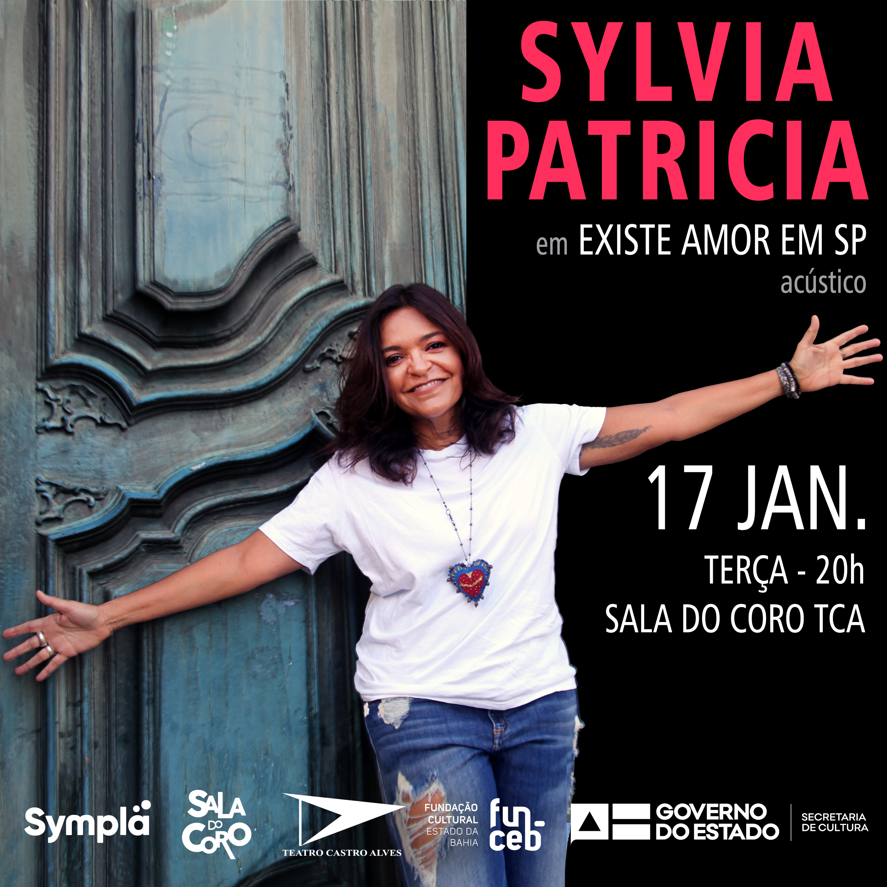 Sylvia Patricia anuncia show em São Paulo para janeiro