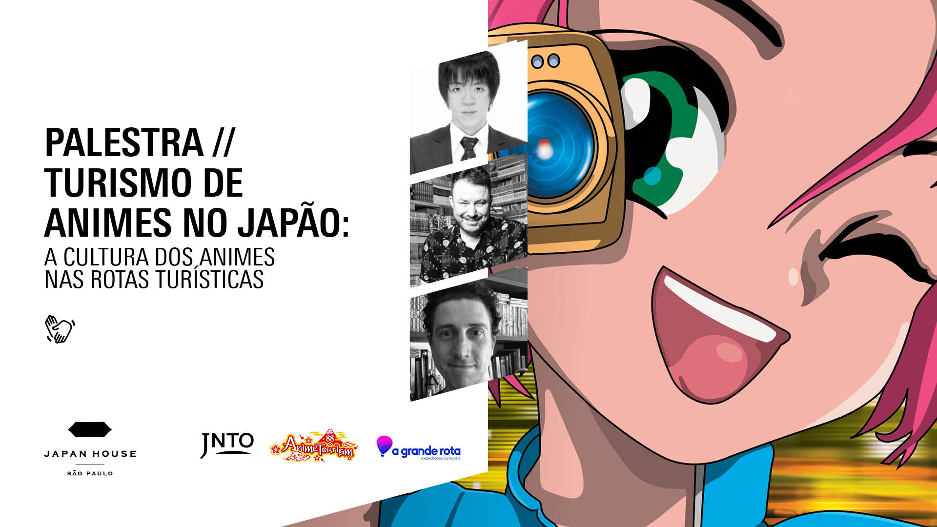 Japan House promove palestras sobre a relação entre Animes e Turismo no Japão