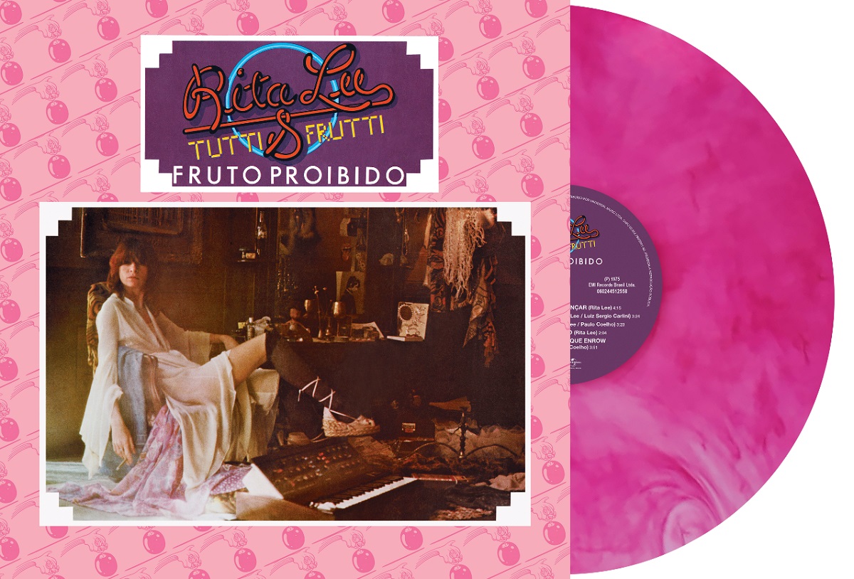 "Fruto Proibido", de Rita Lee, é lançado em edição especial com vinil rosa