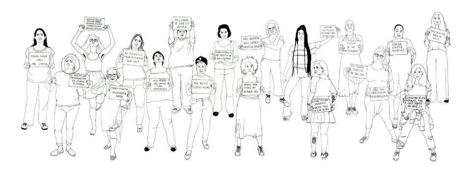 Obra de Ana Teixeira ocupa o Projeto Parede do MAM São Paulo