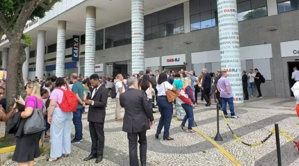 Prédio da OAB é esvaziado no Rio de Janeiro após ameaça de bomba