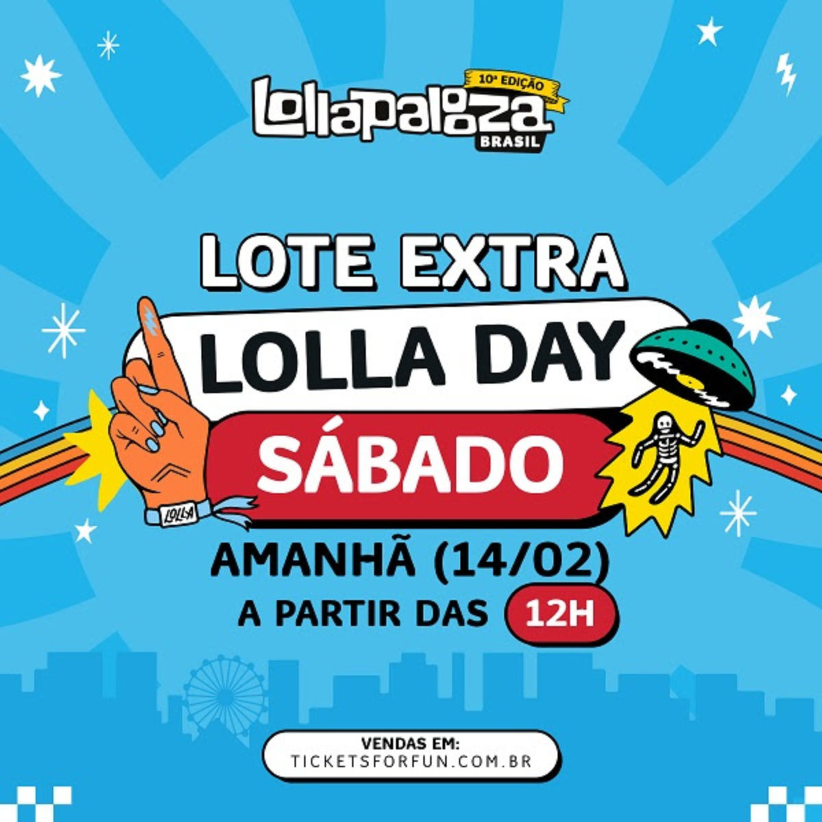 Lollapalooza Brasil abre lote extra de ingressos para sábado – Vírgula