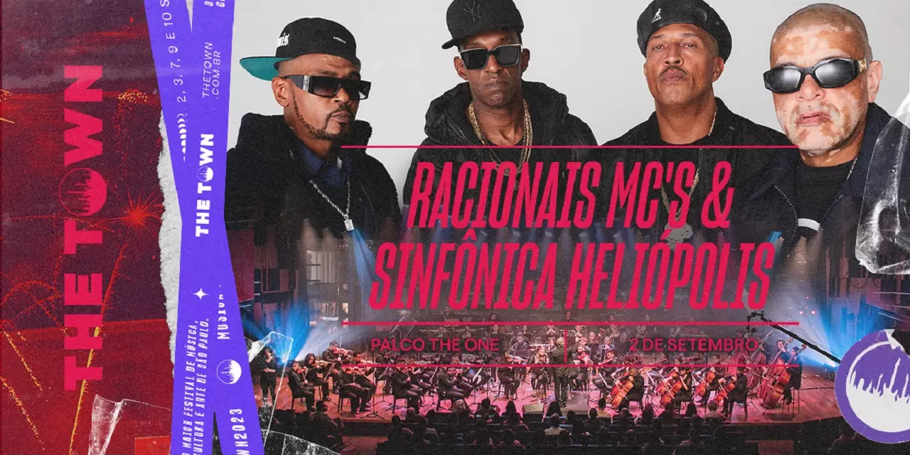 Orquestra Sinfônica de Heliópolis se apresentará com Racionais MC's no The Town