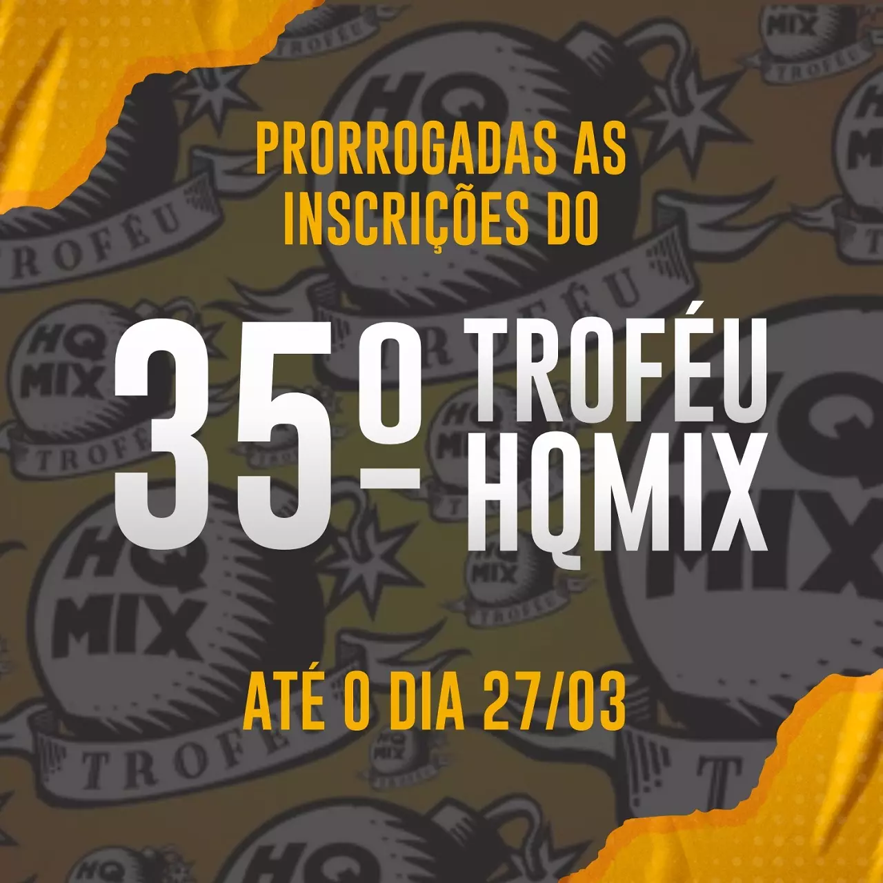 Troféu HQMIX prorroga inscrição para a edição dos 35 anos do evento