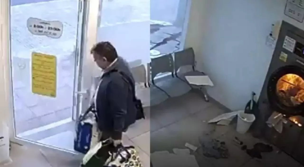 Lavanderia explode segundos após homem sair do local; veja o vídeo