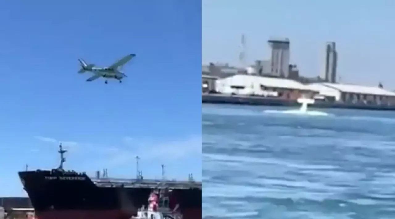 Avião cai no mar e mata piloto e criança, acidente aconteceu no México
