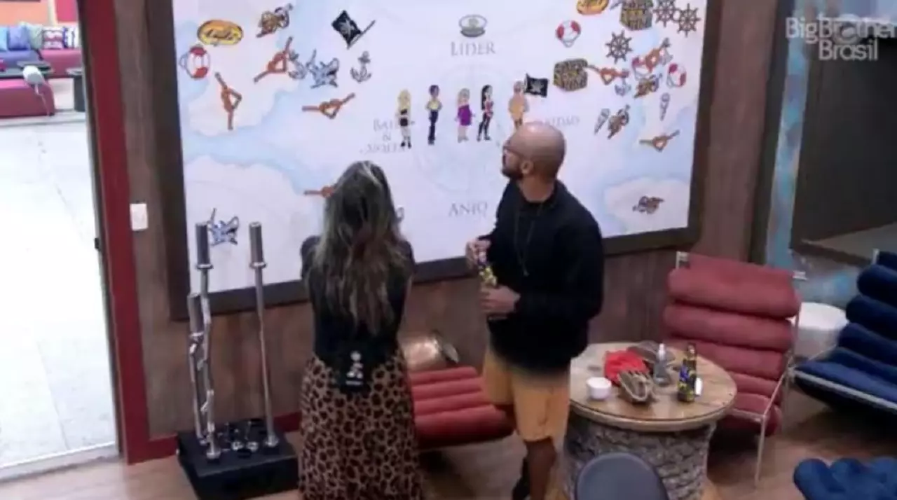 Emparedado, Ricardo diz para Amanda que se ele sair sister ganha o BBB