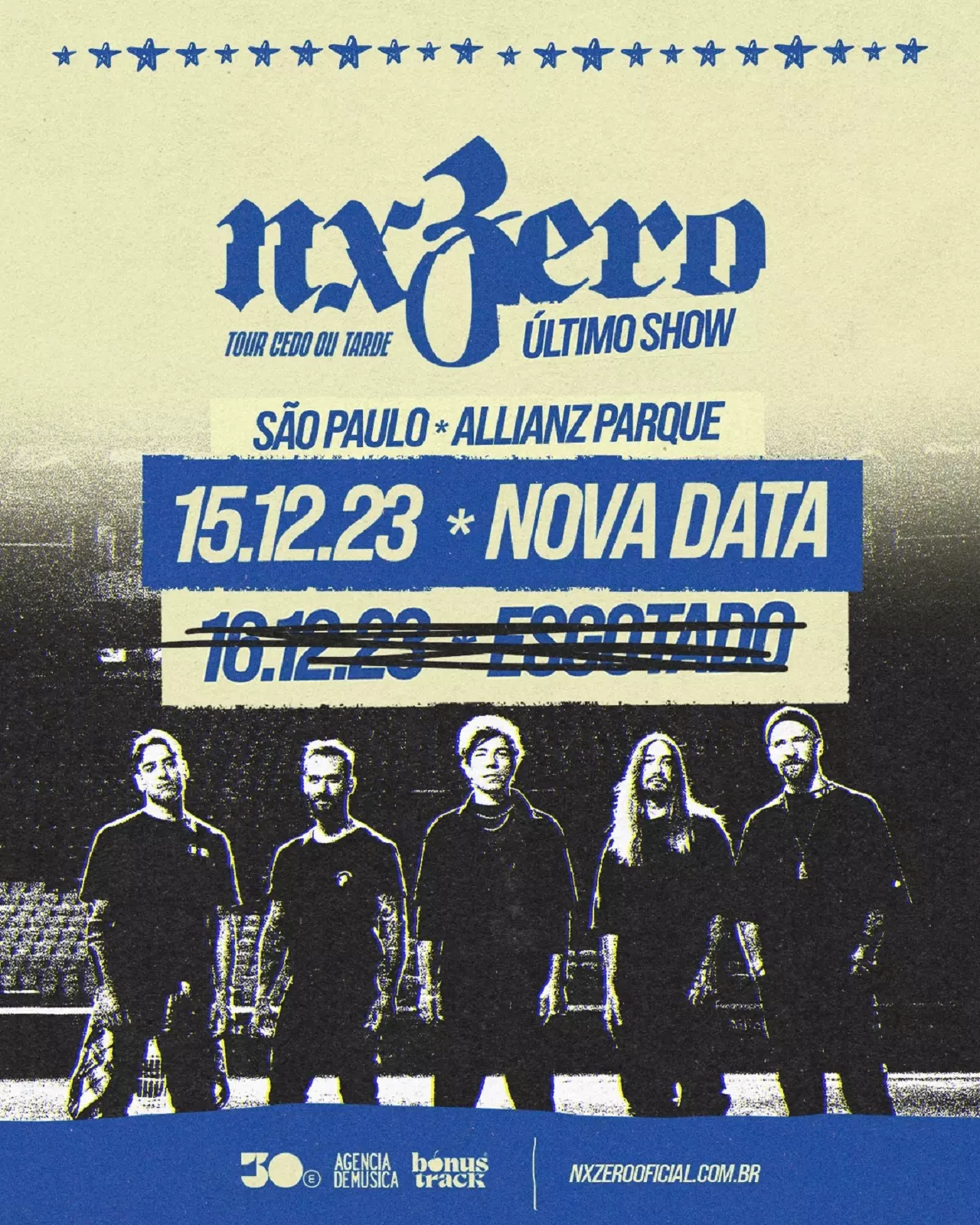 NX Zero esgota venda de ingressos em menos de duas horas e abre data extra