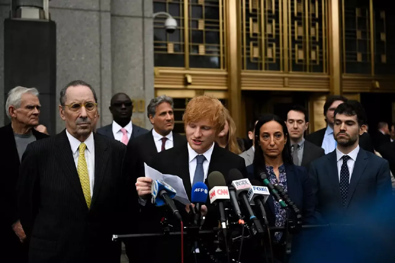Ed Sheeran é inocentado em caso de plágio de música Marvin Gaye