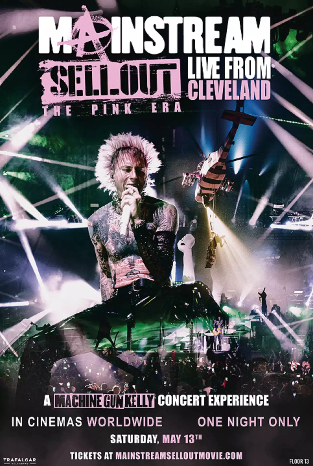 Filme "Mainstream Sellout Tour", de Machine Gun Kelly, estreia sábado