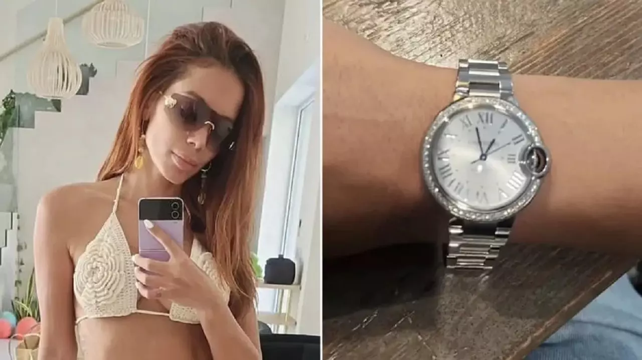 Anitta teve casa invadida e relógio roubado durante viagem