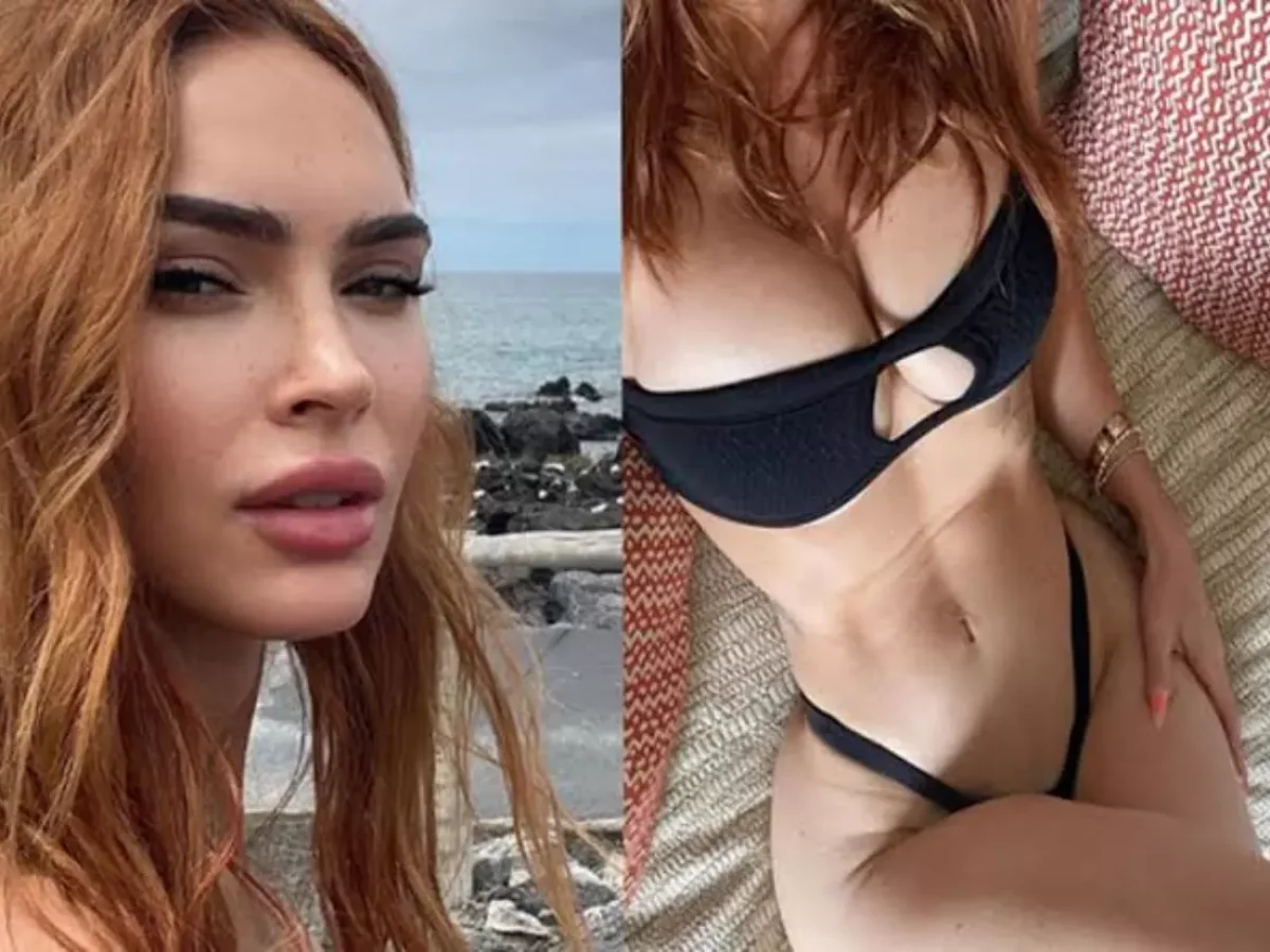 Após apagar tudo, Megan Fox surge de biquíni e sem filtro no Insta – Vírgula