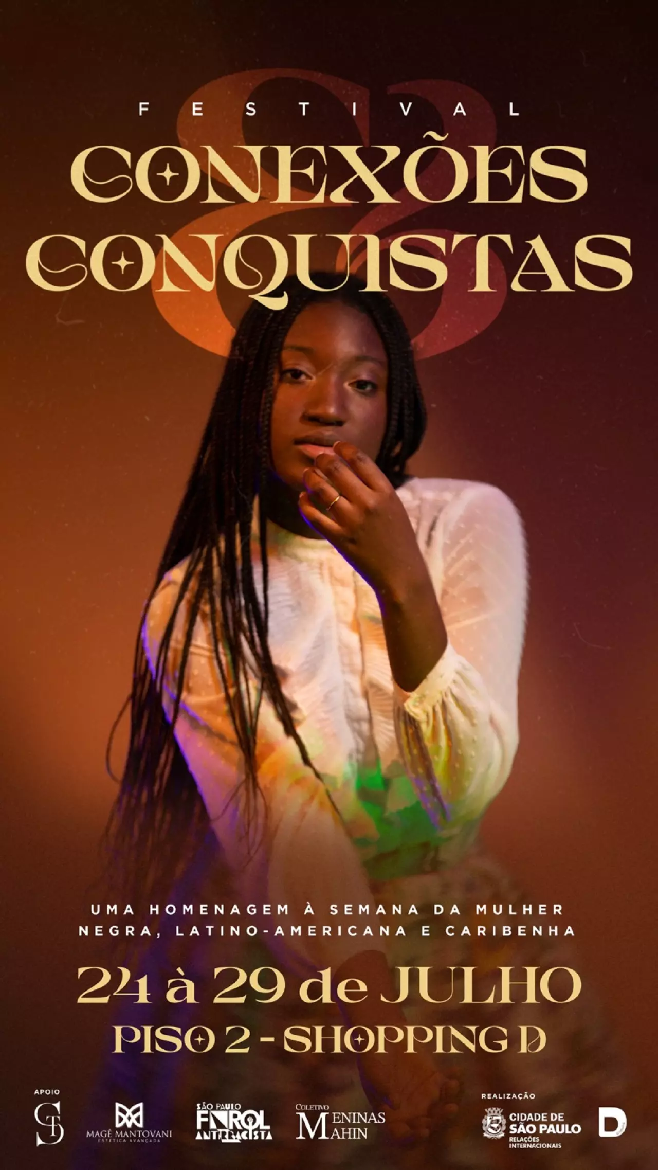 Shopping D realiza festival pela Semana da Mulher Negra, Latino-Americana